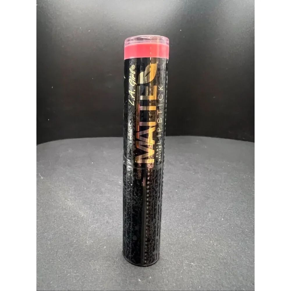 LA Girl Matte Flat Velvet Lipstick in GLC804 Blessed Vibrant Pink